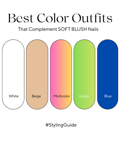 Matrut | [SOFT BLUSH & CAT EYE] - Ready-To-Wear Nails Combo Set