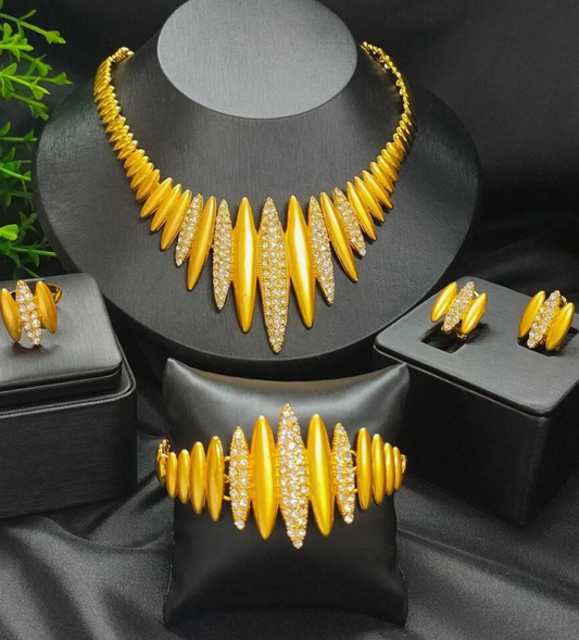 Matrut | Indo-western Necklace Set - IN316