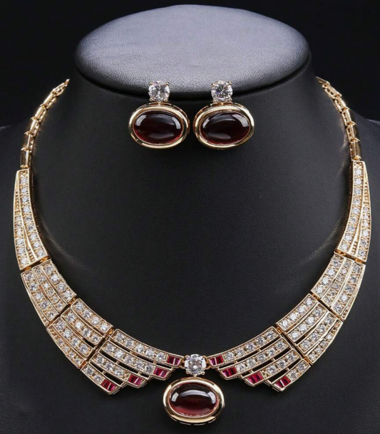 Matrut | Indo-western Necklace Set - IN312