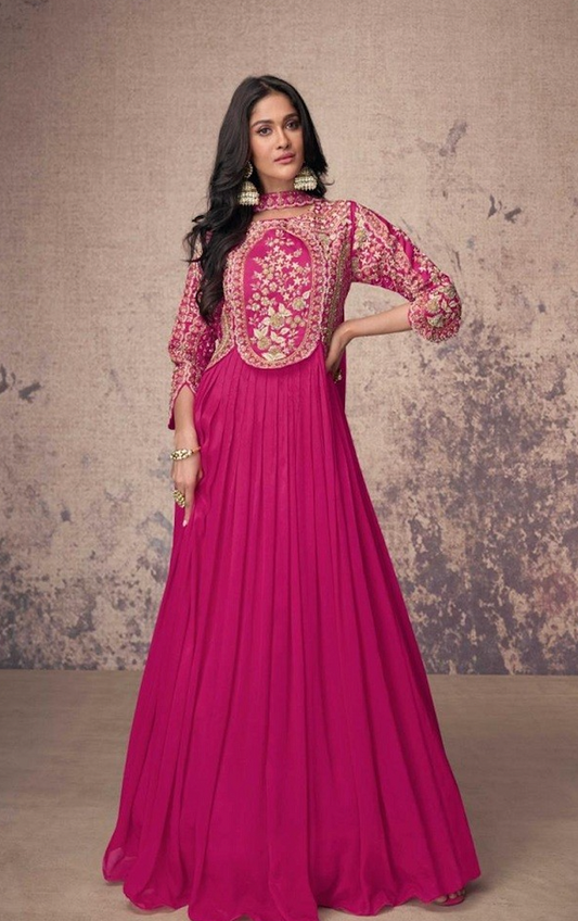 Matrut  | Opal Majesty Rani Pink Gown