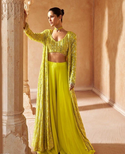 Matrut Reflecting Neon Palazzo Set