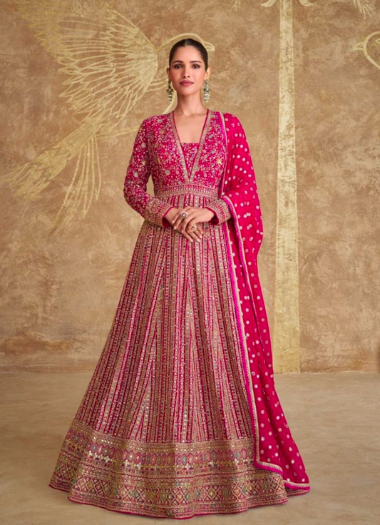 Matrut Luminous Elegance Pink Gown