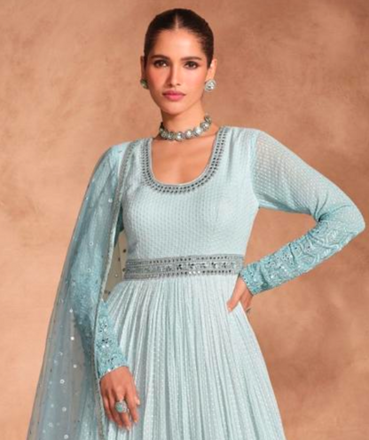 Matrut Gleam & Glam Sky Blue Gown