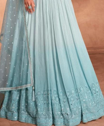 Matrut Gleam & Glam Sky Blue Gown