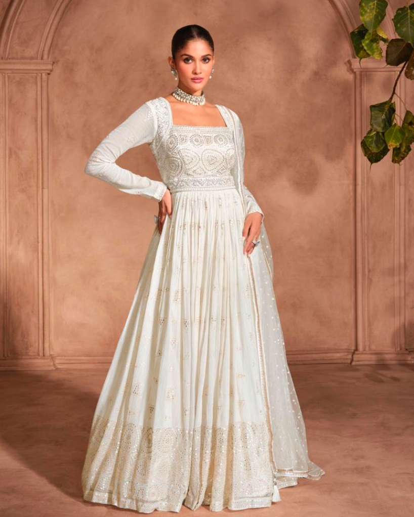 Matrut Gleam & Glam White Gown