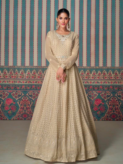 Matrut Opulent Radiance Beige Gown