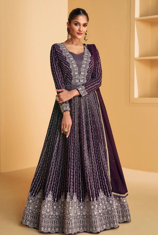 Matrut Noble Threads Purple Gown