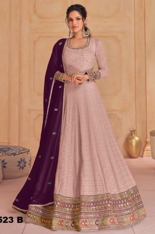 Matrut Serene Fusion Purple Gown