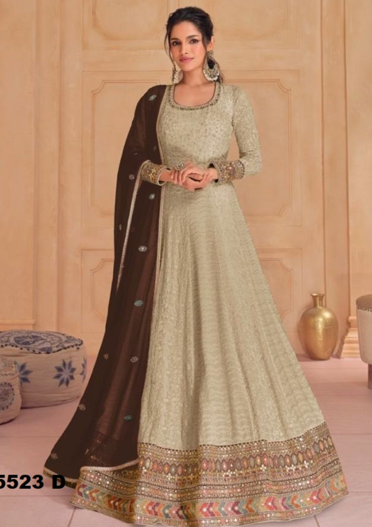 Matrut  | Serene Fusion Olive Green Gown