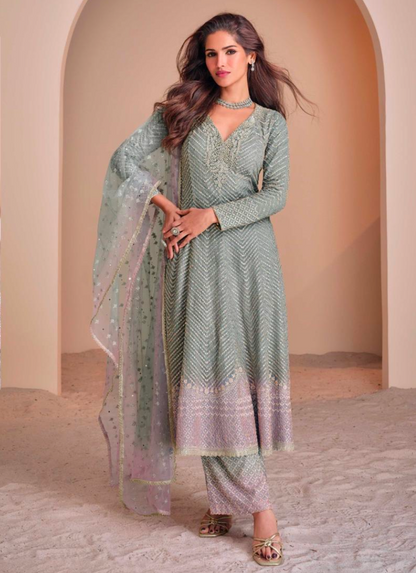 Matrut Frosted Fable Sea Green Suit