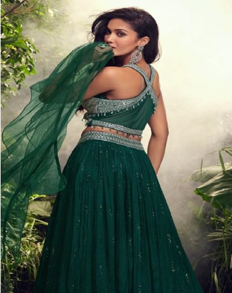 Matrut  | Tara Noor Green Lehenga Set