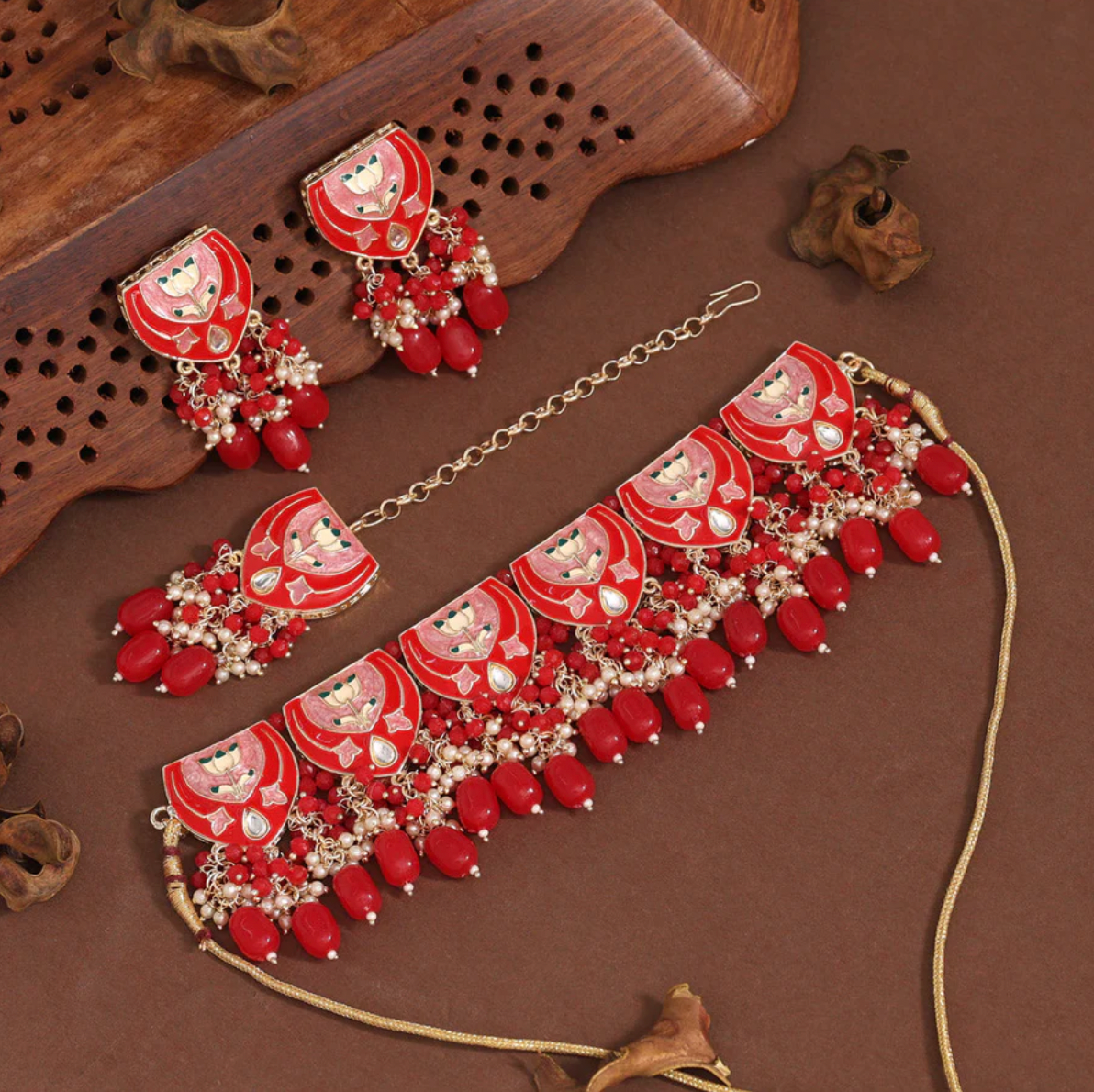 Matrut | Ethnic Necklace Set - M300