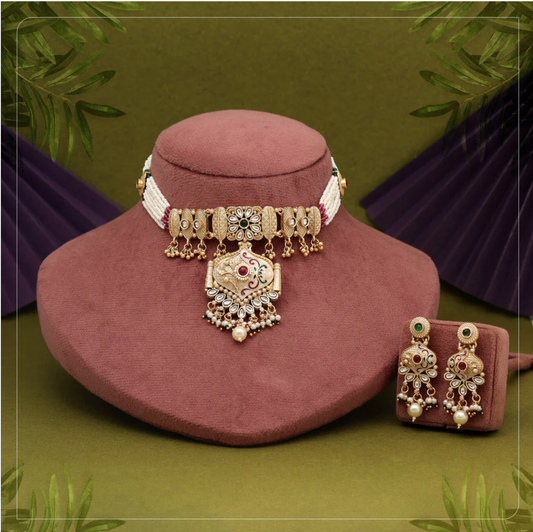 Matrut | Ethnic Necklace Set - M302