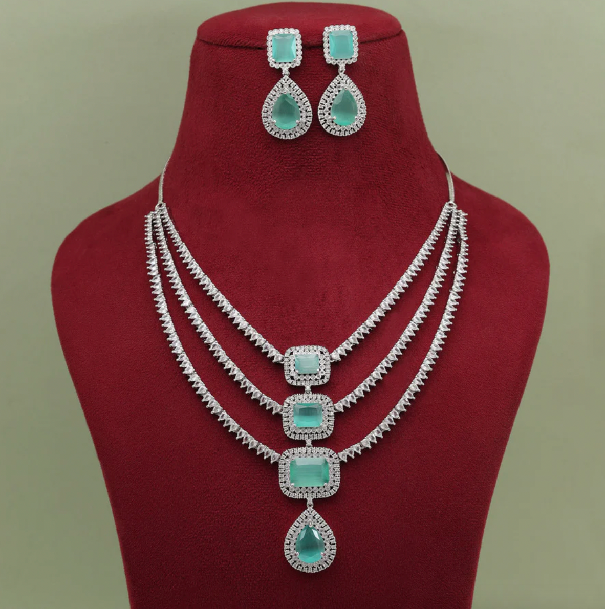 Matrut | Indo-western Necklace Set - IN348