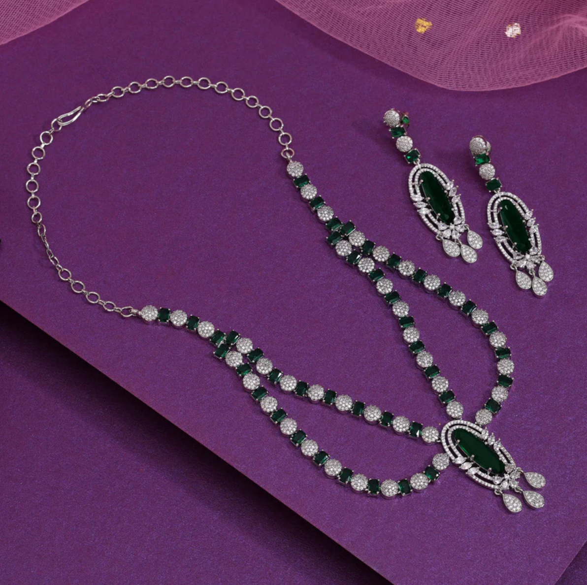 Matrut | Indo-western Necklace Set - IN328