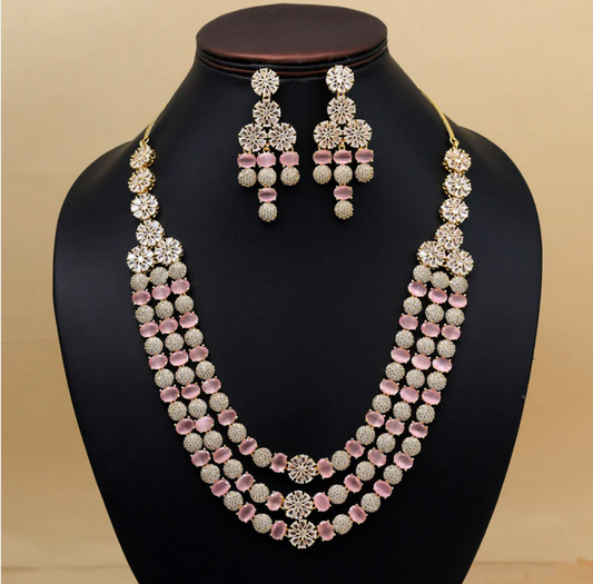 Matrut | Indo-western Necklace Set - IN329