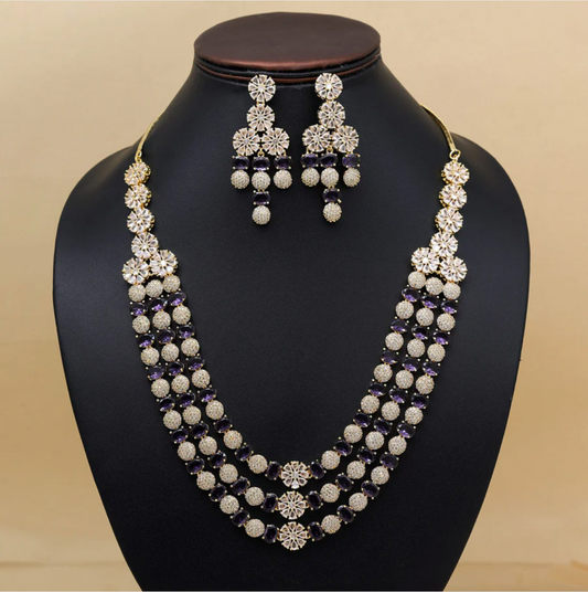 Matrut | Indo-western Necklace Set - IN330