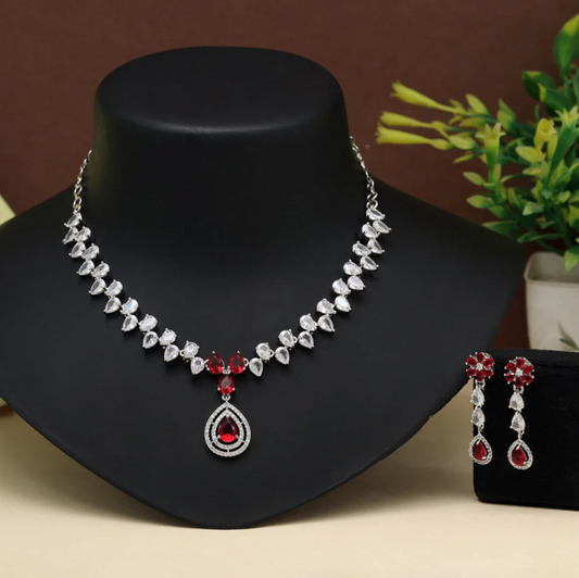 Matrut | Indo-western Necklace Set - IN337