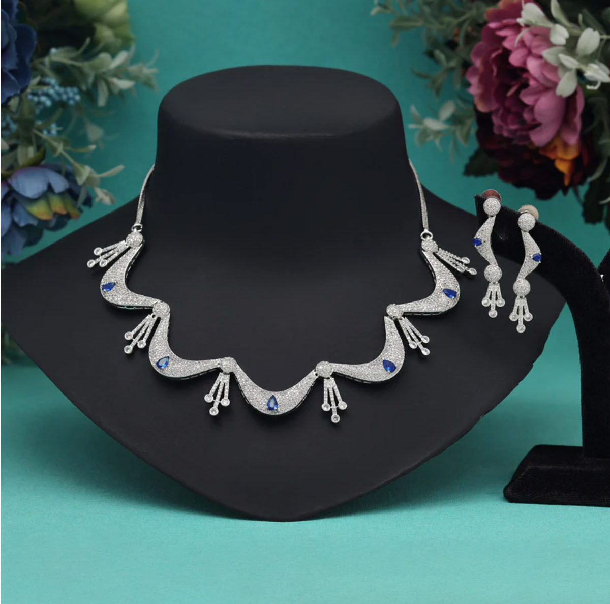 Matrut | Indo-western Necklace Set - IN342