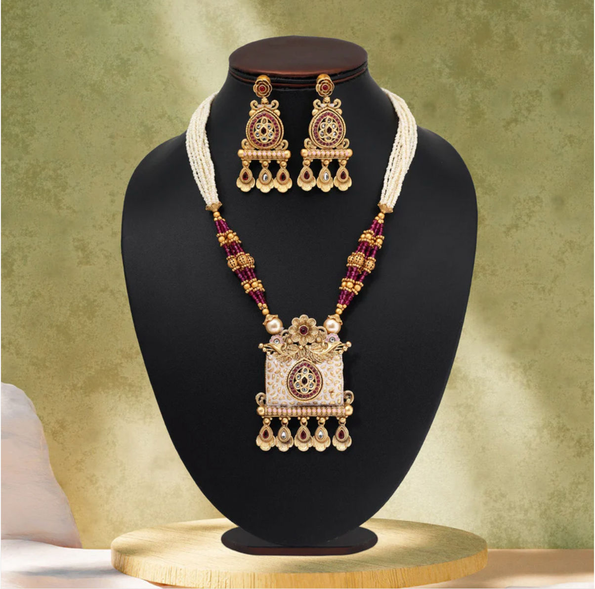 Matrut | Ethnic Necklace Set - M318