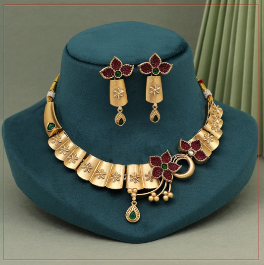 Matrut | Ethnic Necklace Set - M322