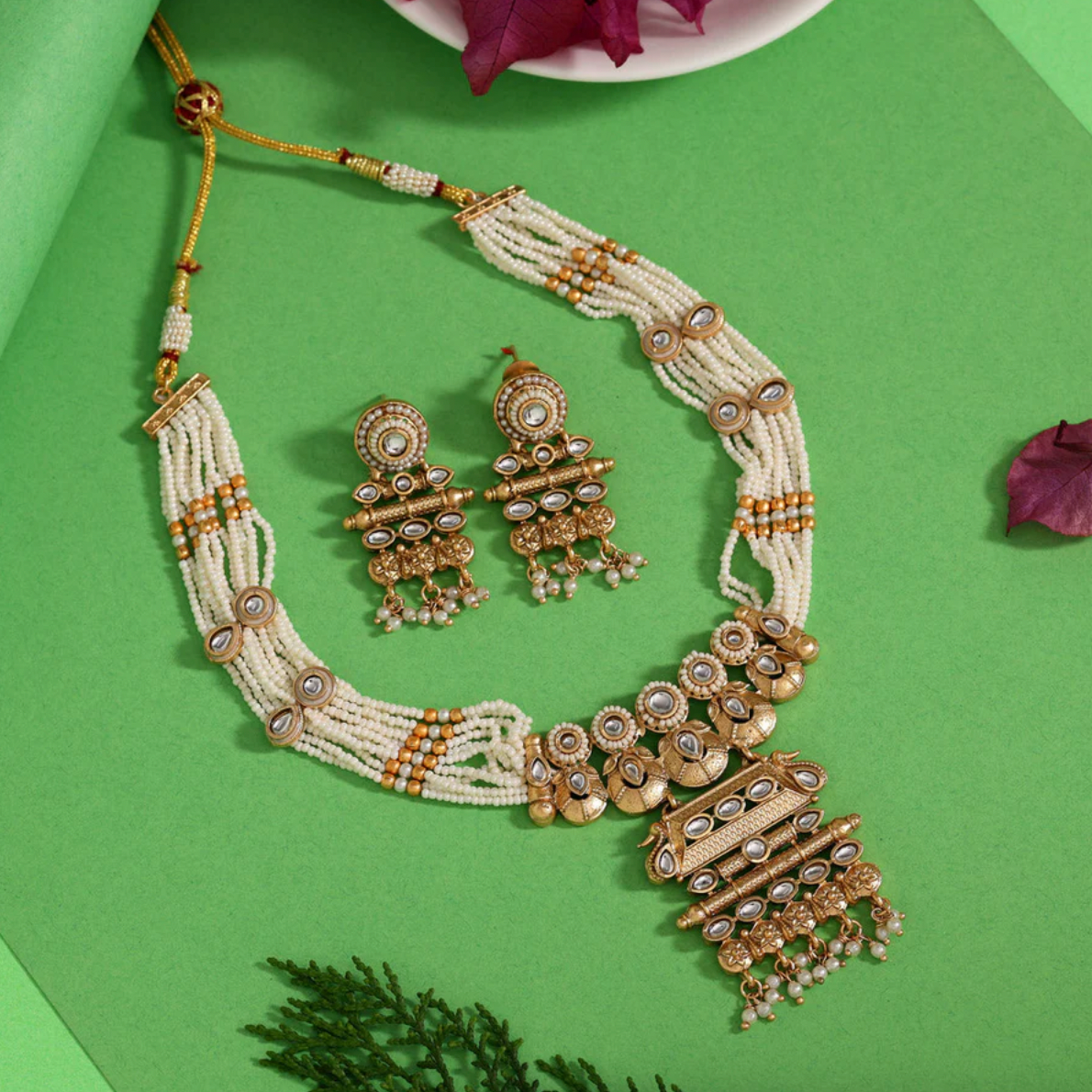 Matrut | Ethnic Necklace Set - M324