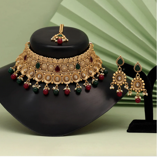 Matrut | Ethnic Necklace Set - M316