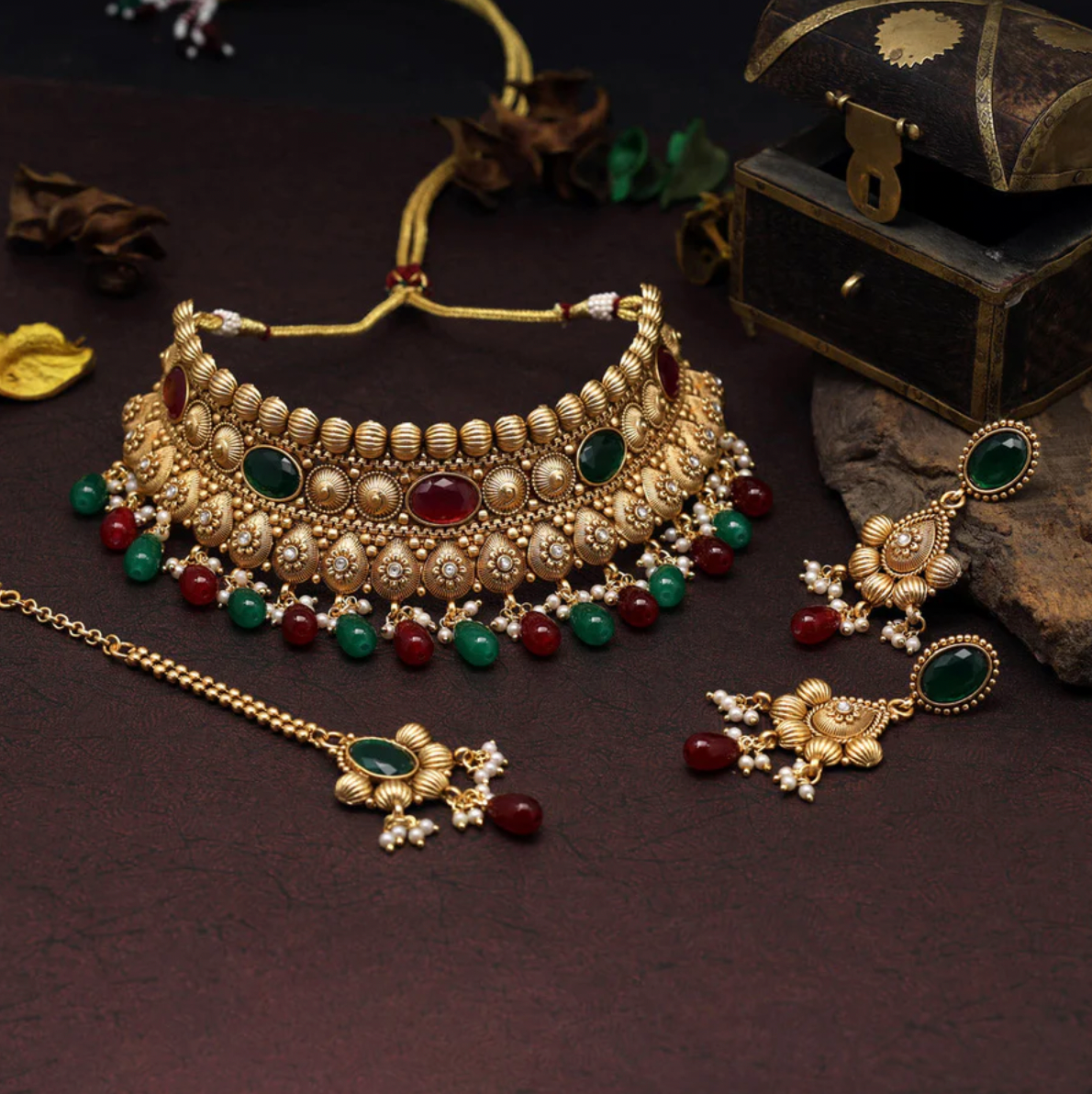 Matrut | Ethnic Necklace Set - M317