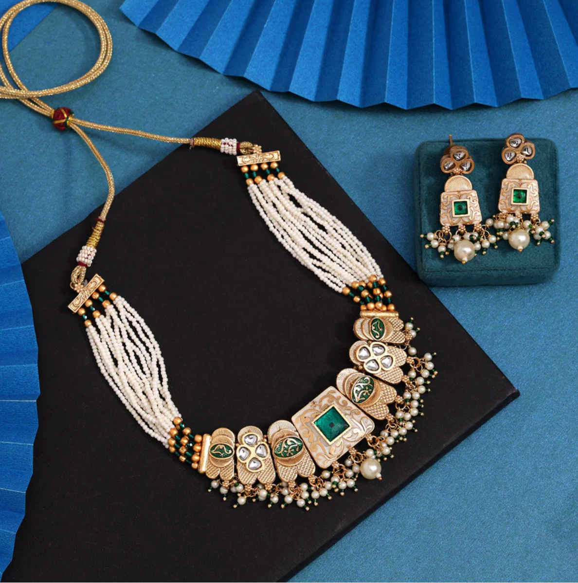 Matrut | Ethnic Necklace Set - M327