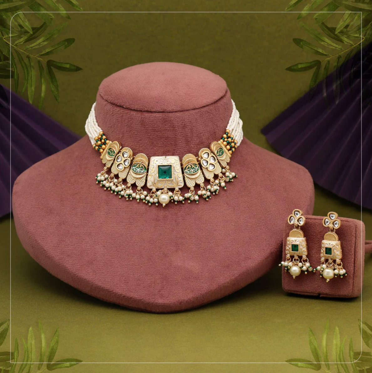 Matrut | Ethnic Necklace Set - M327