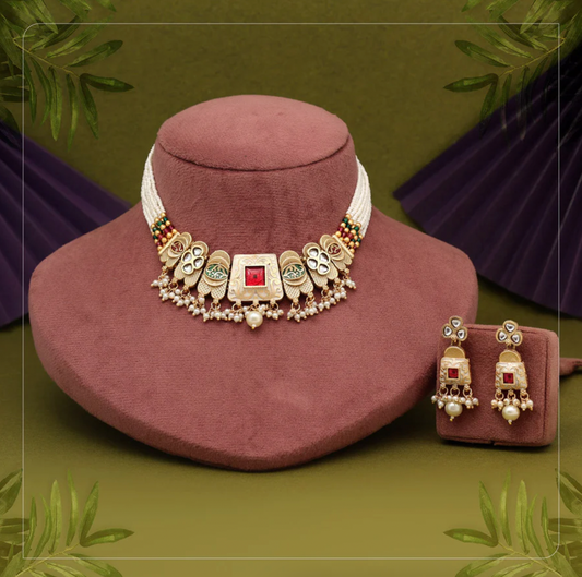 Matrut | Ethnic Necklace Set - M328