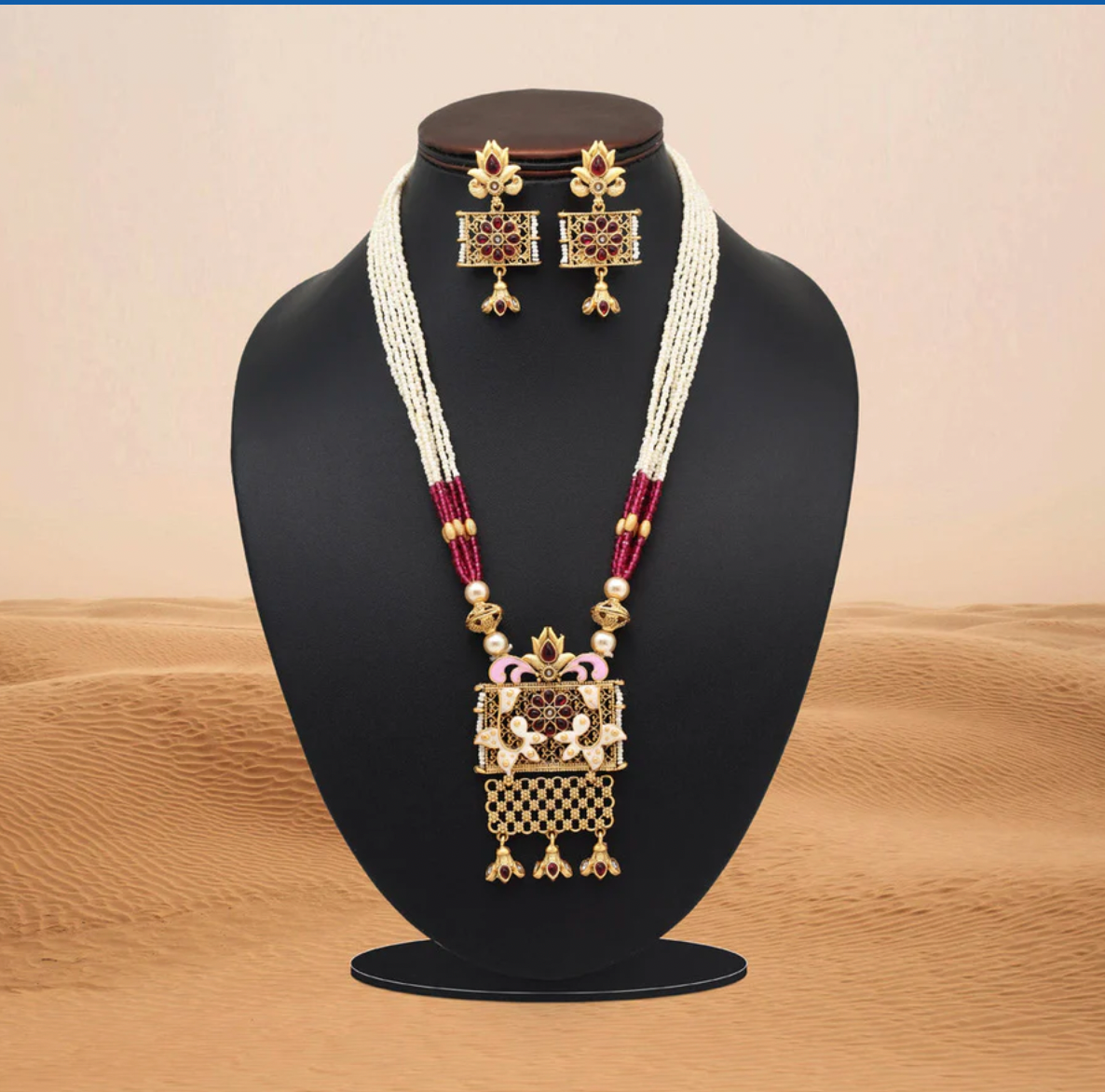 Matrut | Ethnic Necklace Set - M371