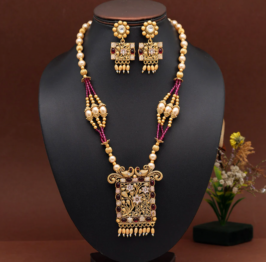 Matrut | Ethnic Necklace Set - M334