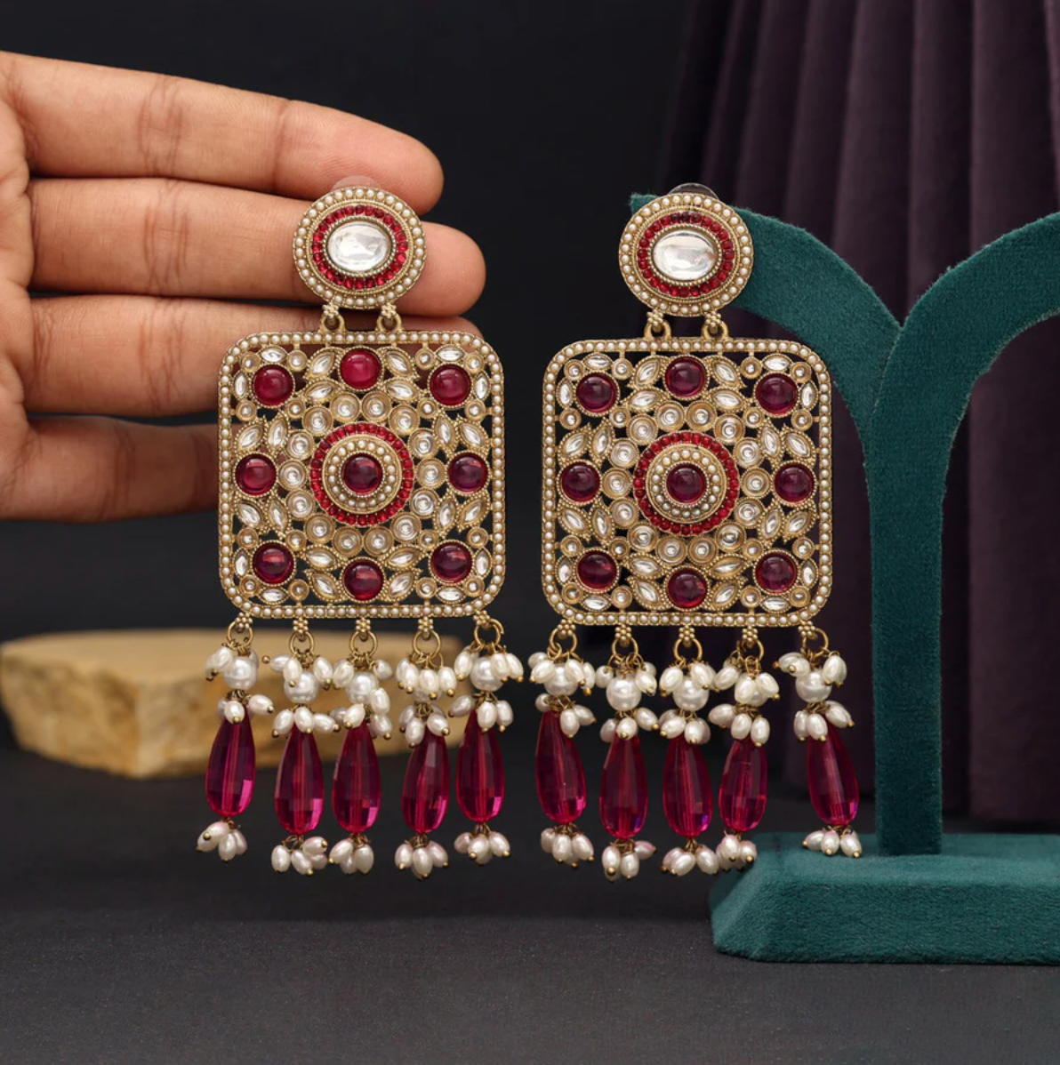 Matrut | Ethnic Earrings - E420