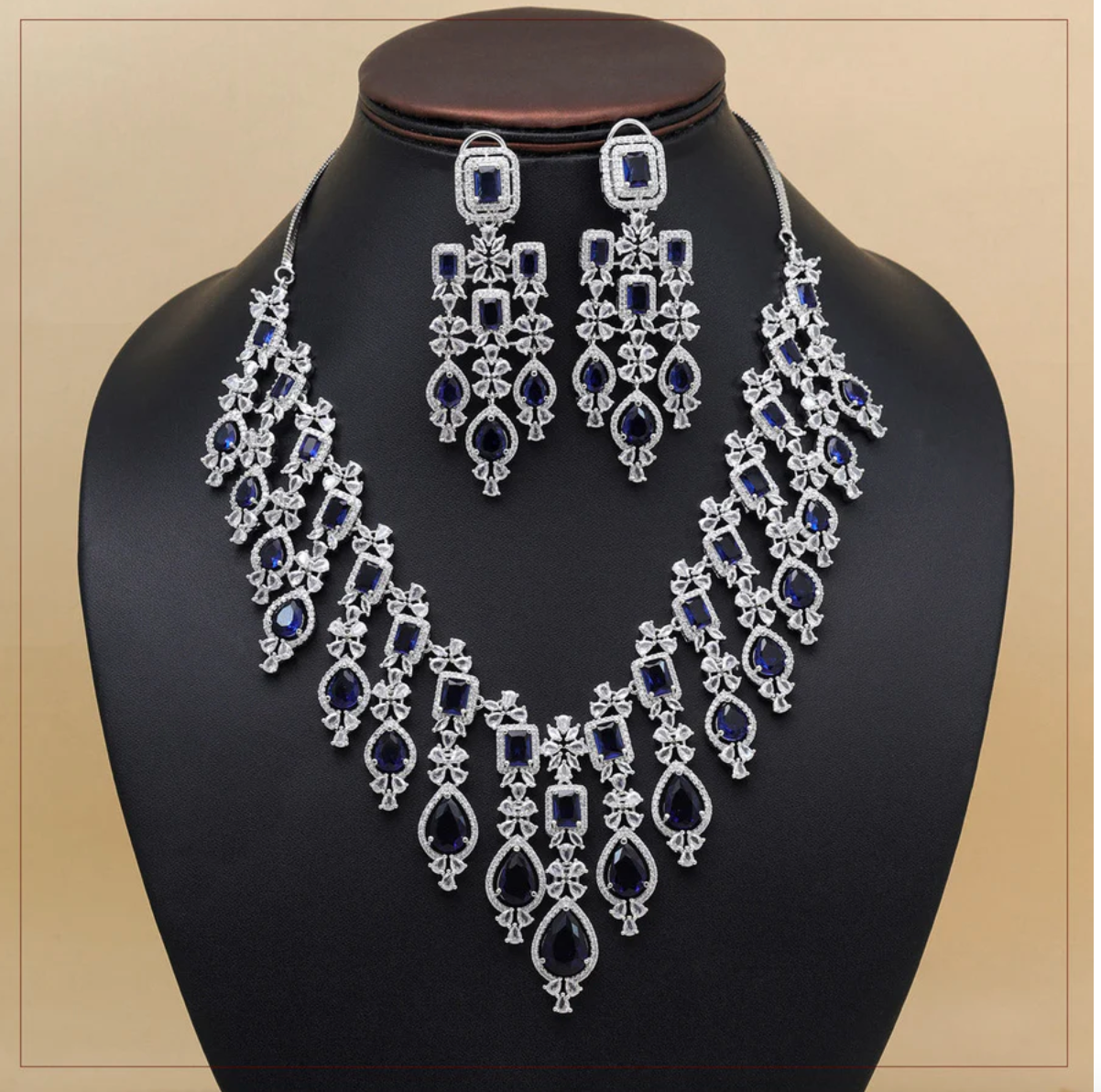 Matrut | Indo-western Necklace Set - IN359