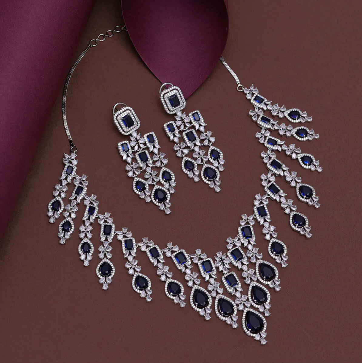 Matrut | Indo-western Necklace Set - IN359