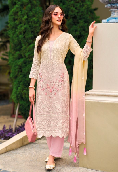 Matrut  | Verdant Ombre Pink Suit