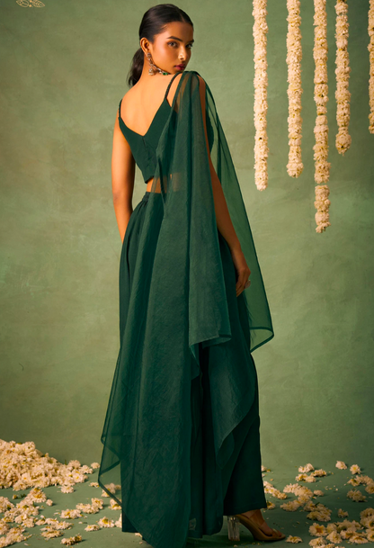 Matrut  |  Noble Empress Green Palazzo Set