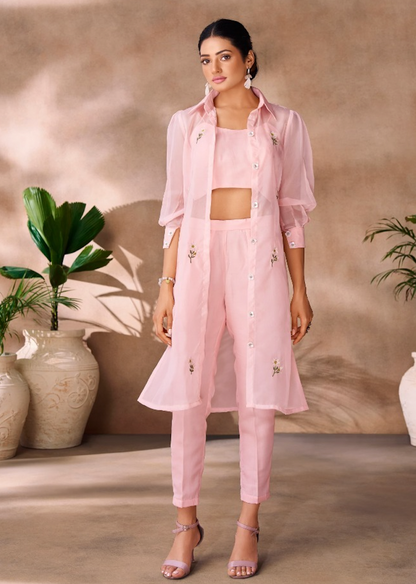 Matrut  | Grand Halo Light Pink Co-ord Set