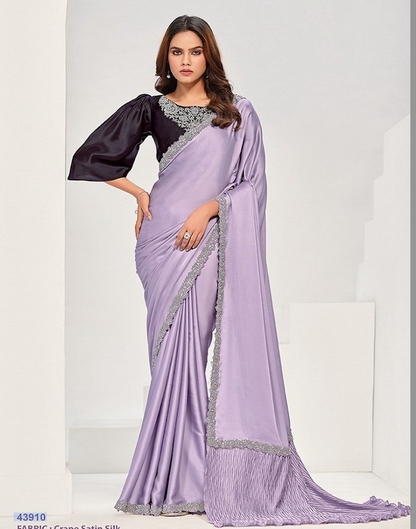 Matrut | Sonjiya Lavender Saree