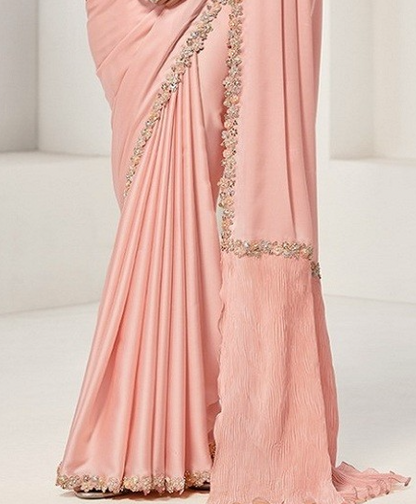 Matrut | Sonjiya Peach Saree