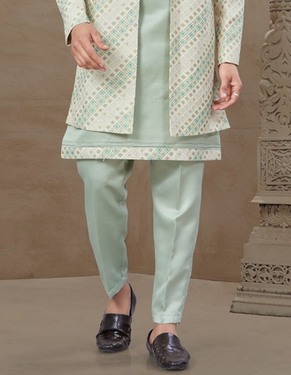 Matrut | Sovereign Style Sea Green Kurta Set