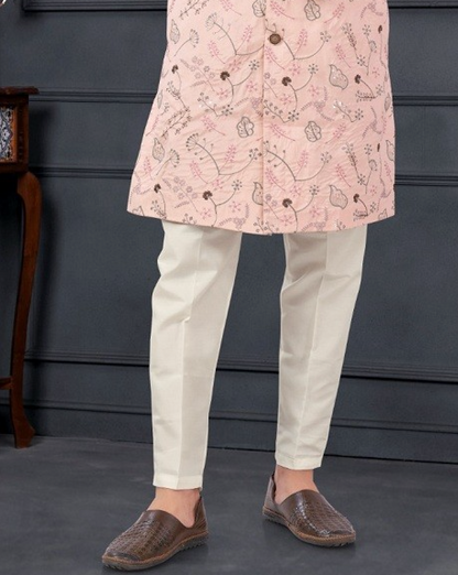 Matrut | Dapper Traditions Peach Kurta Set