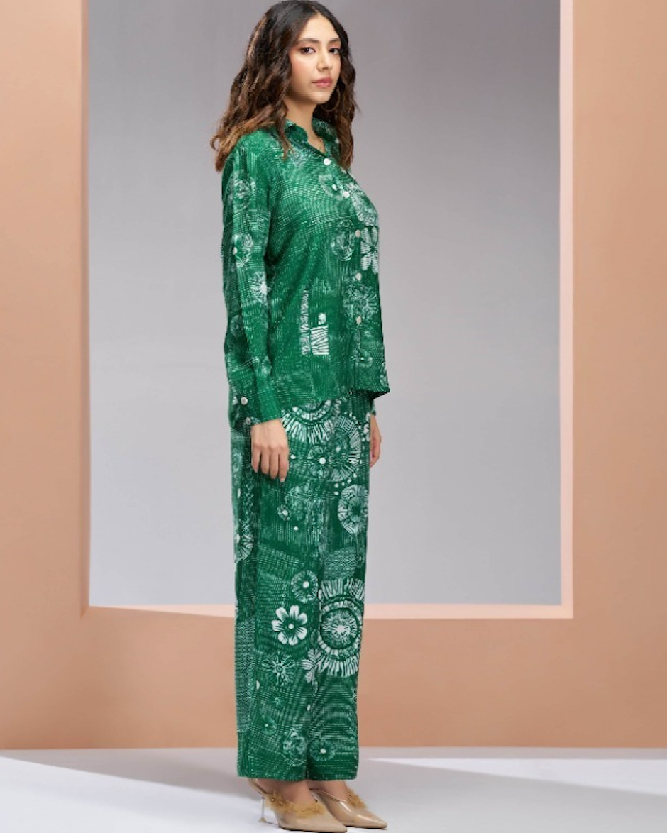 Matrut  |  Happy Voyage Green Co-ord Set