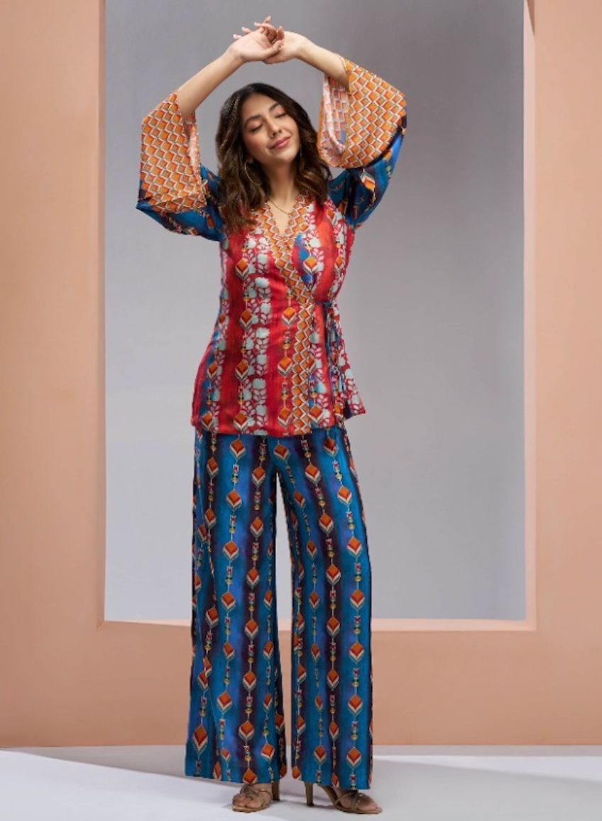 Matrut  |  Happy Voyage Royal Blue Co-ord Set
