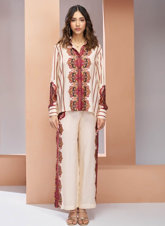 Matrut  |  Happy Voyage Cream Co-ord Set