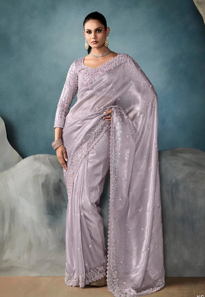 Matrut | Iconic Lilac Saree