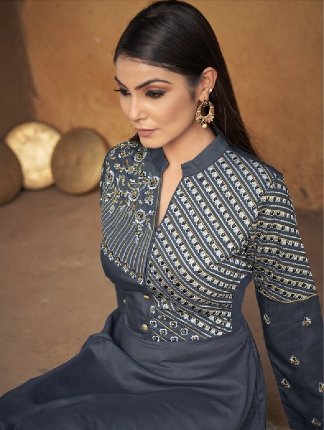 Matrut | Sara Femme Grey Gown