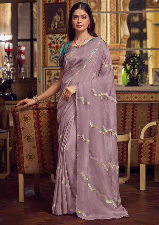 Matrut | Lalala Lilac Saree