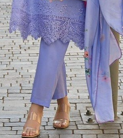 Matrut  | Leher Lavender Straight Suit